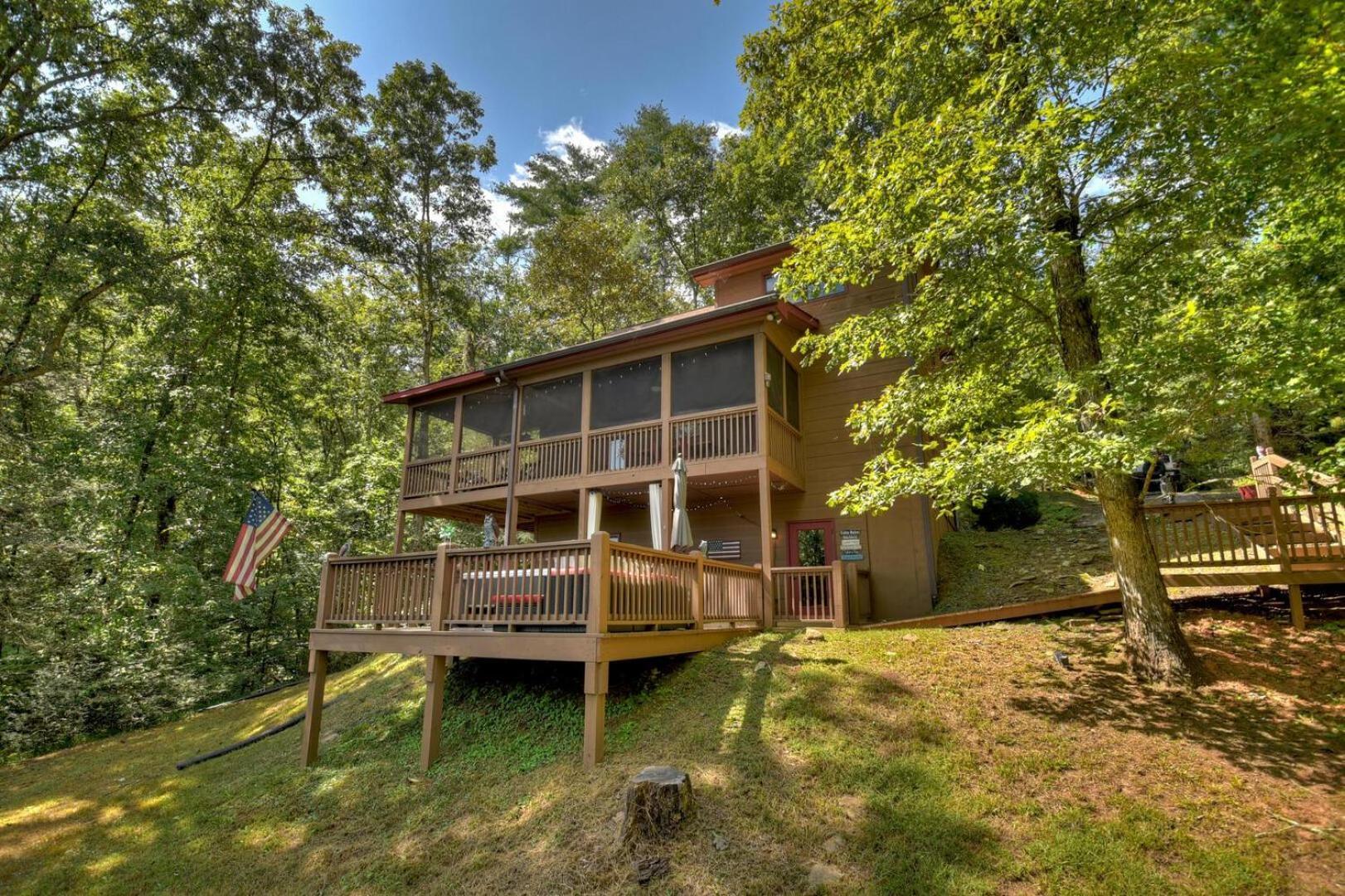 Whispering Creek Villa Ellijay Buitenkant foto